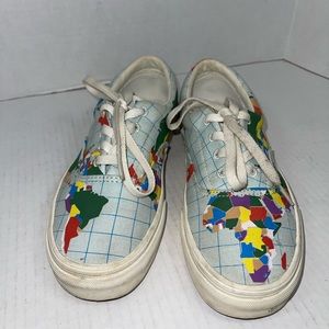 Vans Save Our Planet x Era World Map Sneakers Unisex 4.5 Mens 6 woman's …